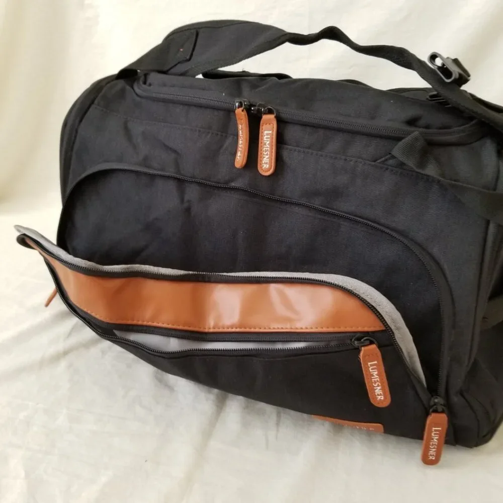 NWT! 38L Convertible Lightweight Duffel Backpack - Nylon/Polyester/Faux Leather